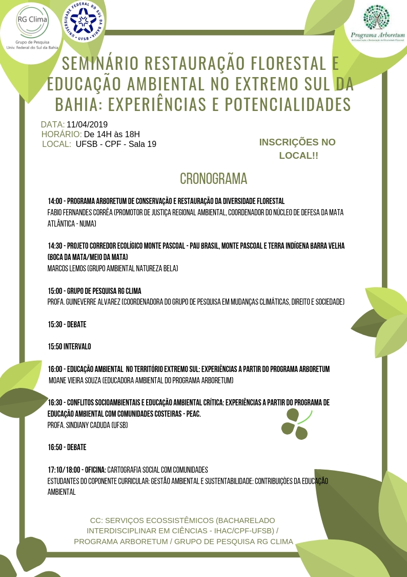 Seminário divulgação