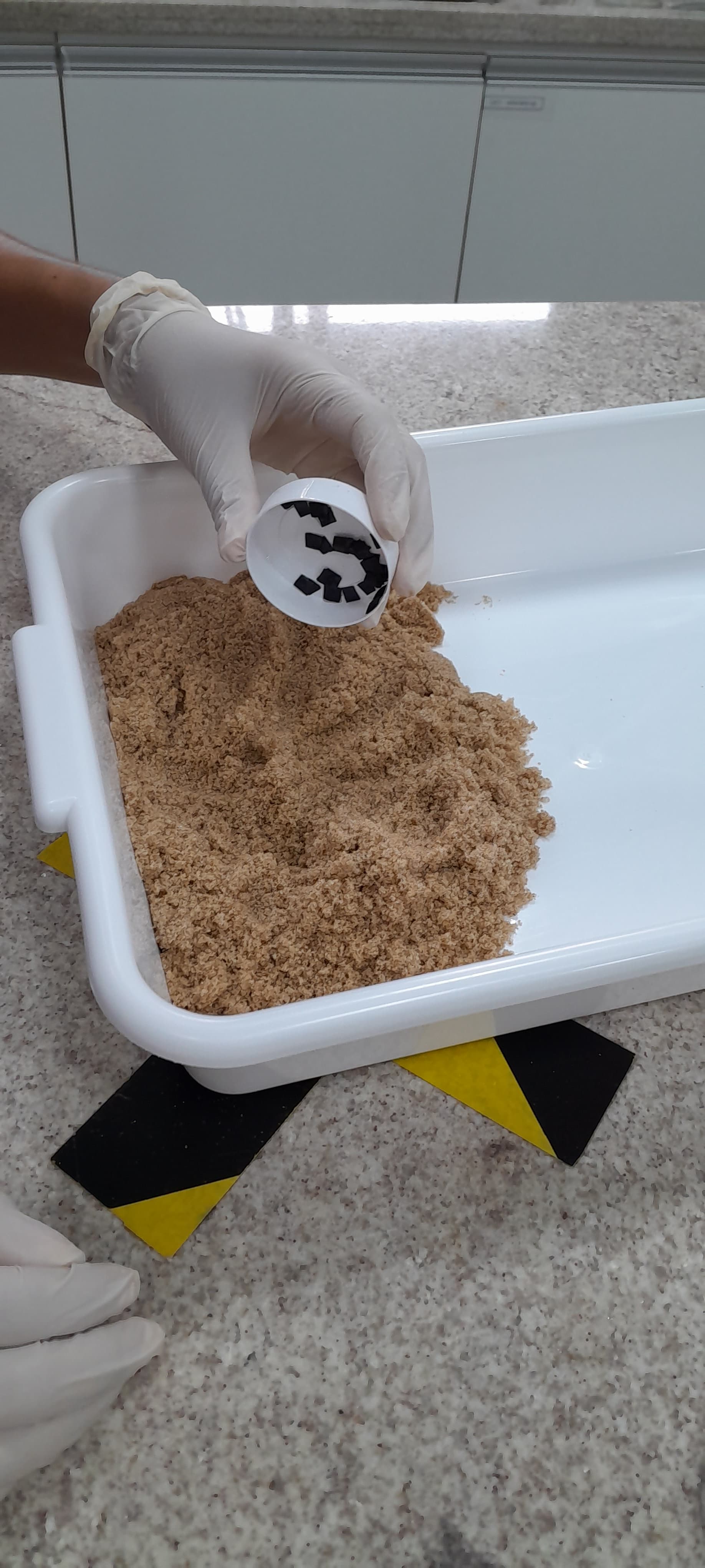 Contaminaçao da mostra para testar ESMAP