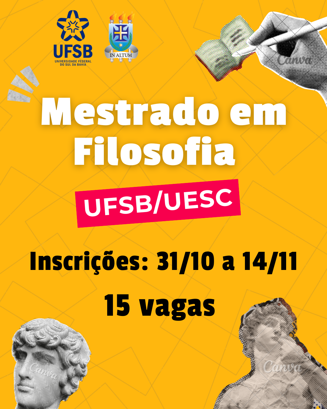 Cópia de Banner do Youtube explicando filosofia e história moderno amarelo 1080 x 1350 px 1080 x 1350 px 1080 x 1350 px 1080 x 1350 px