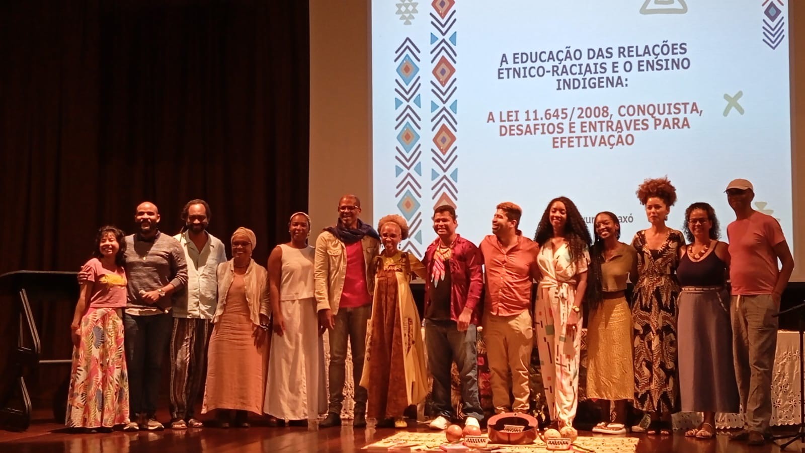 Noite de encerramento do Ciclo Afropindorâmico no Centro de Cultura de Porto Seguro