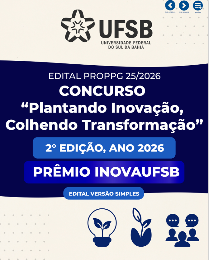 Clique na imagem para acessar o edital na versão em linguagem simples capa