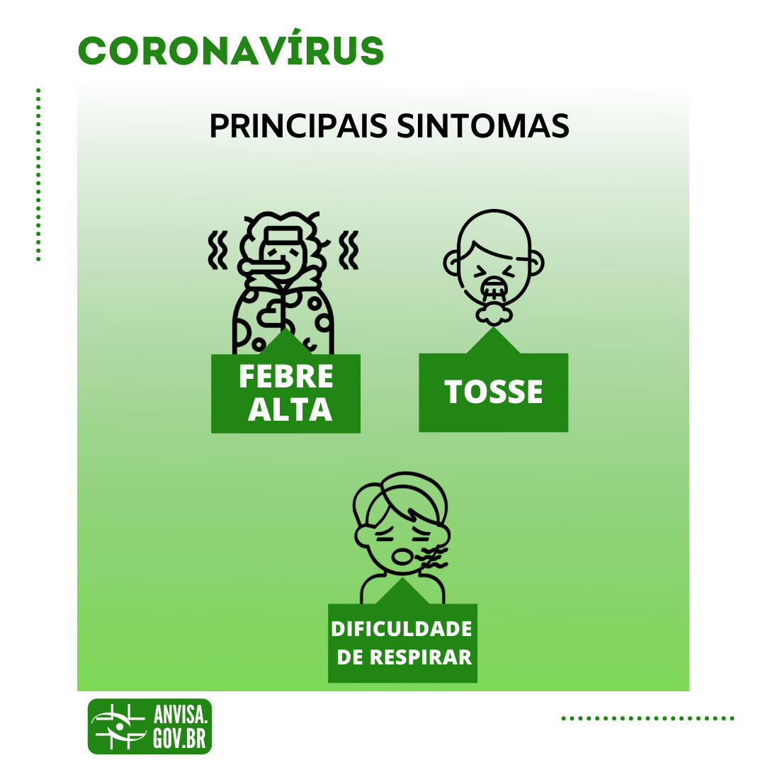 (CORONAVÍRUS) Setor de Promoção à Saúde da CQV/PROSIS divulga orientações da Agência Nacional de Vigilância Sanitária (ANVISA)
